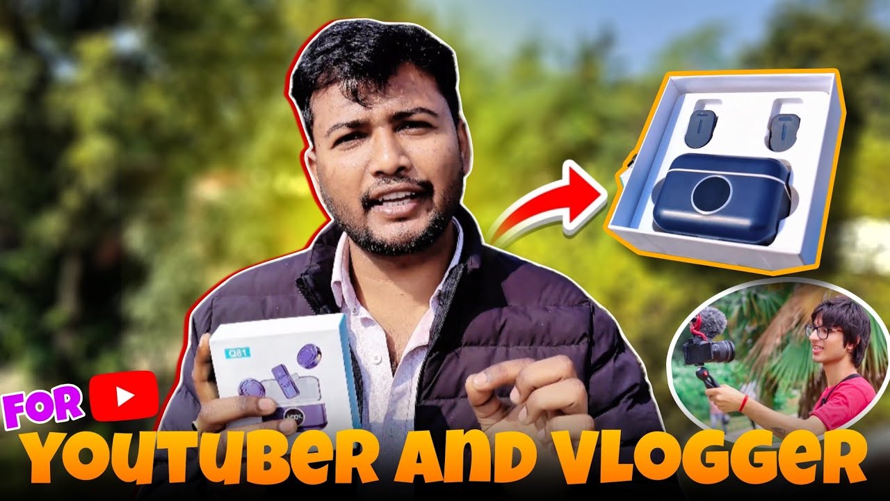 सस्ता हैँ पर बढ़िया है ! | Best Mic for Vlogger and Reel, Yt Short 👍😊