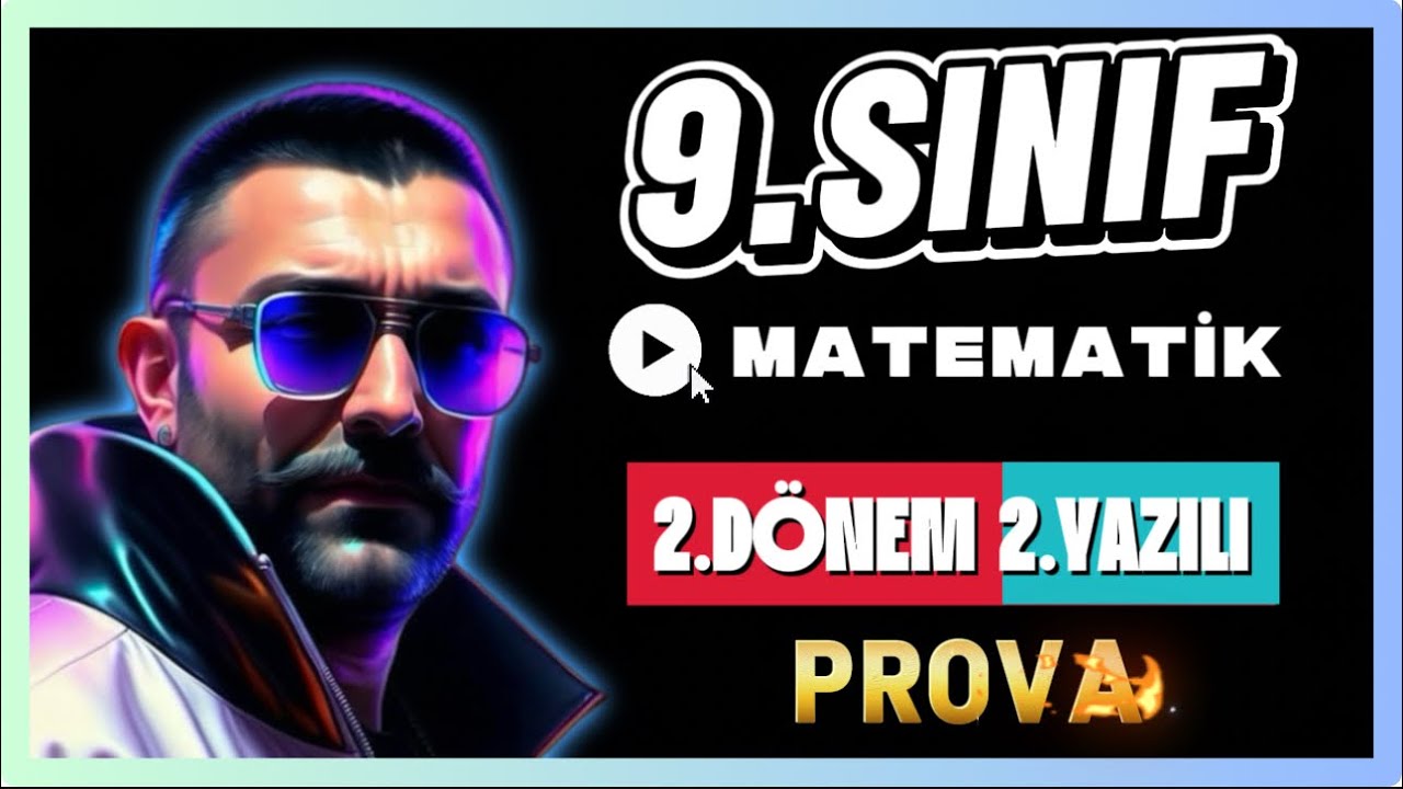 9.Sınıf Matematik | 2.Dönem 2.Yazılı | Prova | İzle 💯 AL! | #yazılıyahazırlık