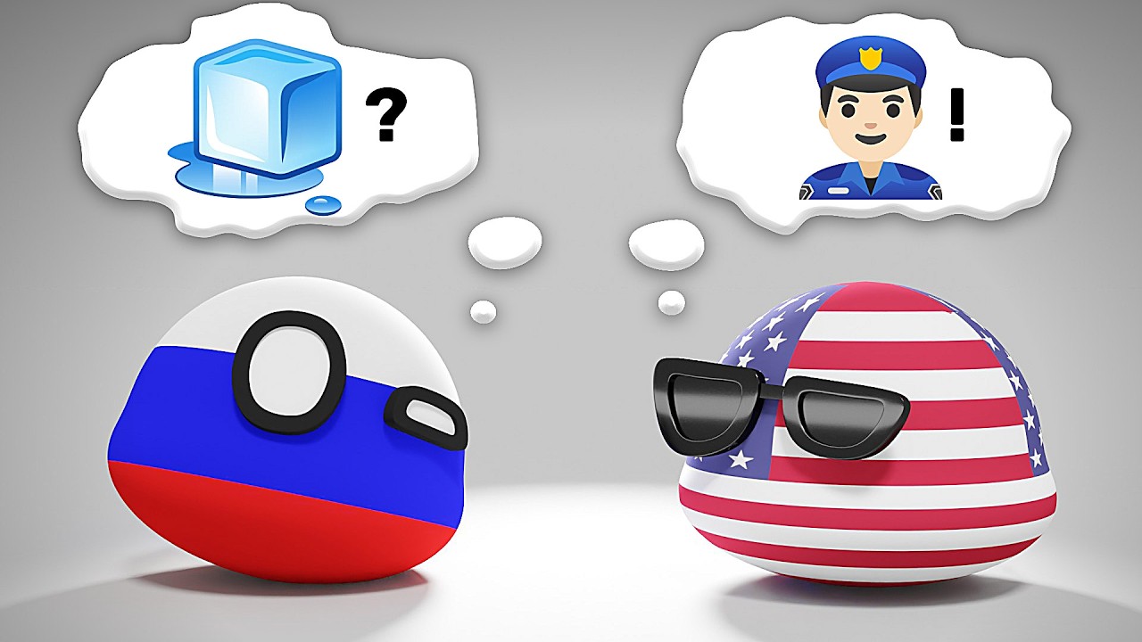 USA PROTESTS ICE | Countryballs Animation