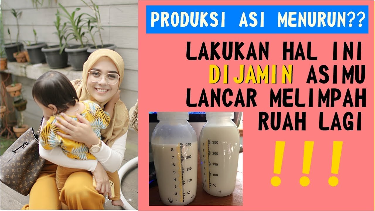 Produksi ASI Tiba-Tiba Turun?? Lakukan Hal Ini Dijamin ASI Melimpah Ruah Lagi, Wajib Coba