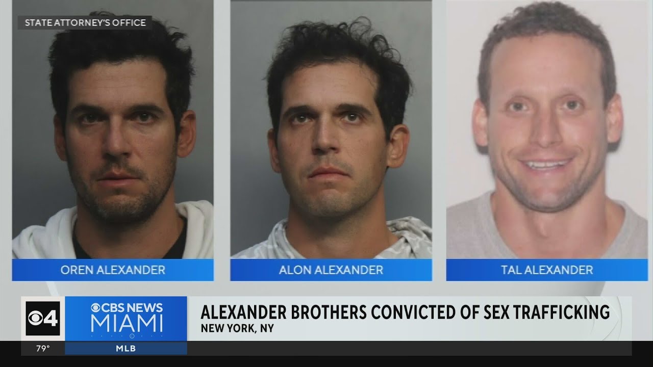 Alexander brothers found guilty on all counts in sex trafficking trial