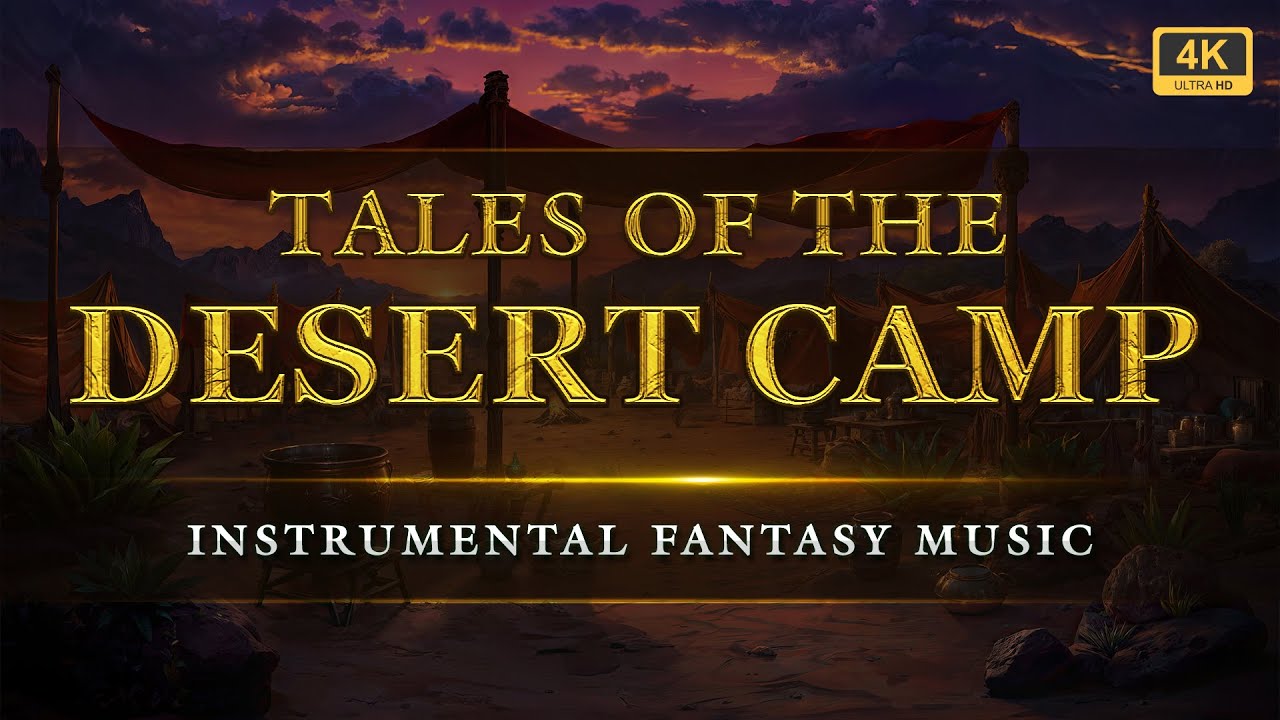 Tales Of The Desert Camp: Instrumental Fantasy Music | Eastern Fusion Vibes