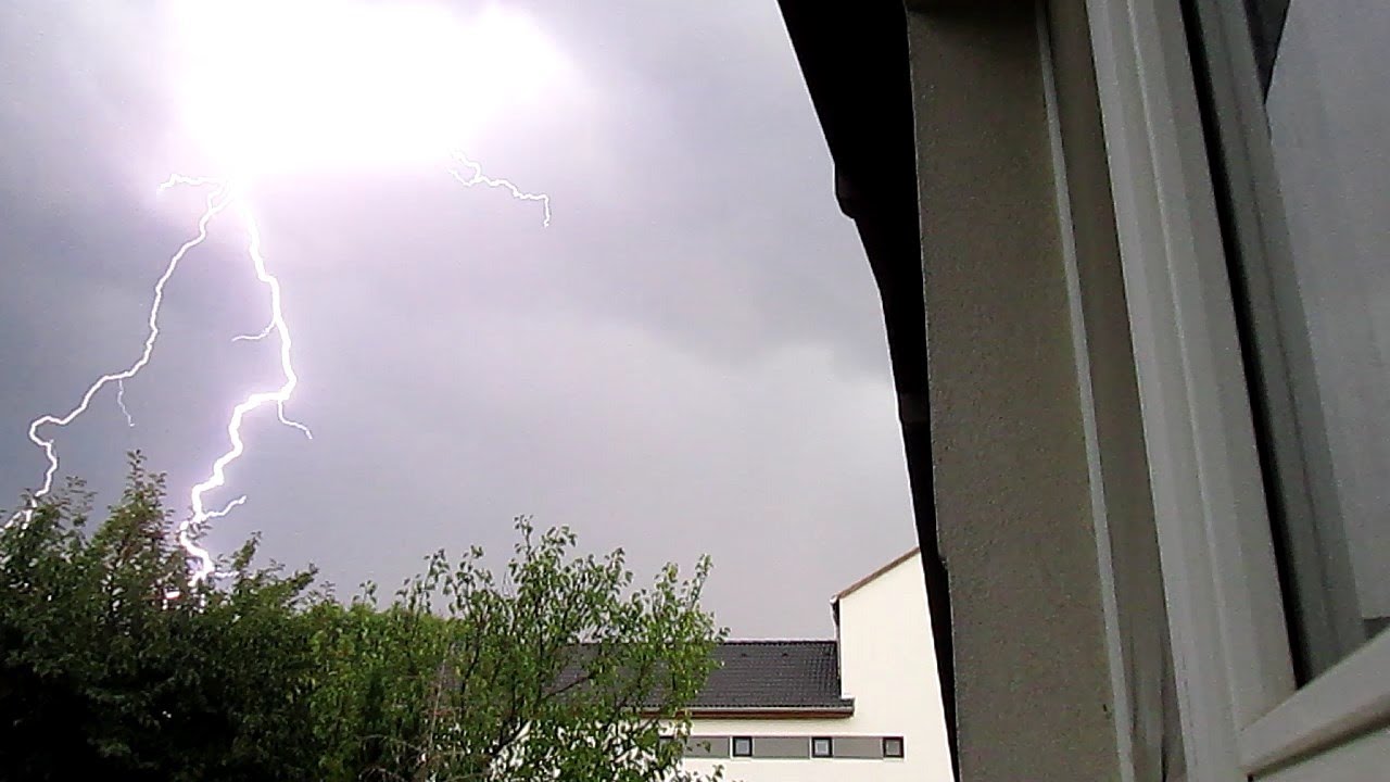 27th August 2024 thunderstorm in Pécel, Hungary