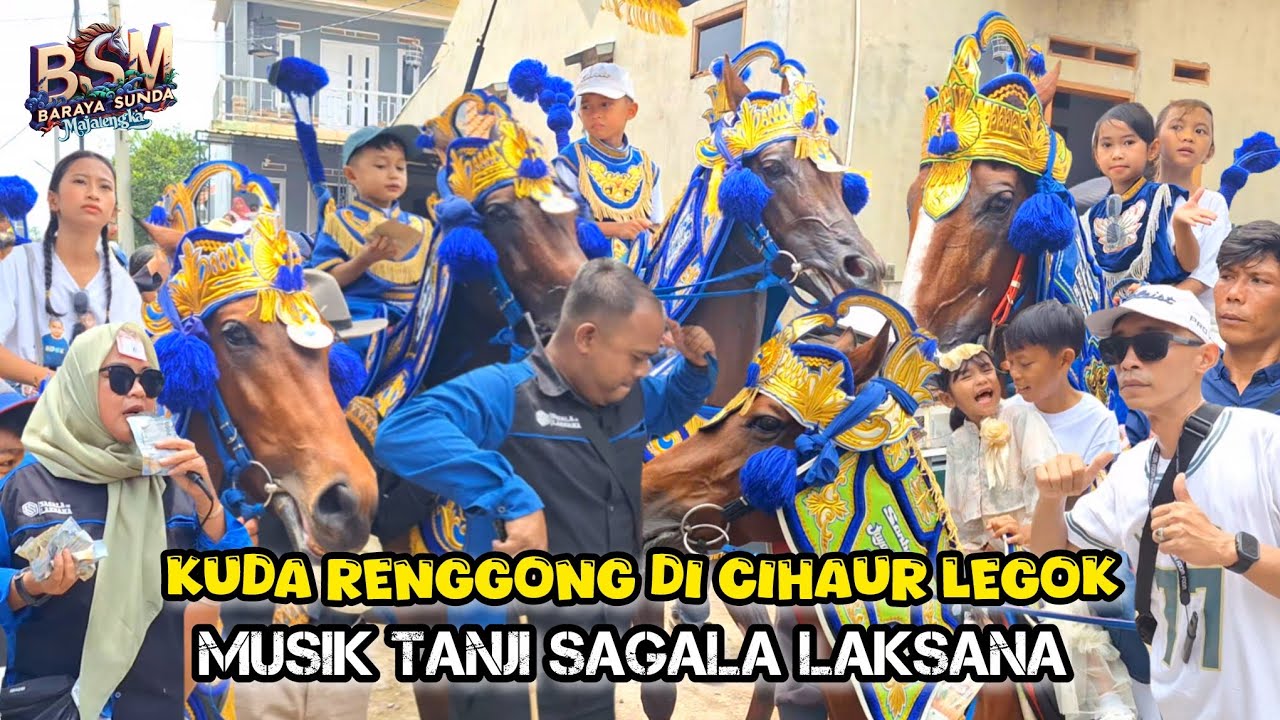 TERBARU_ASIKNYA KUDA RENGGONG (BMJ) DI CIHAUR LEGOK SUMEDANG BERSAMA MUSIK TANJI SGL