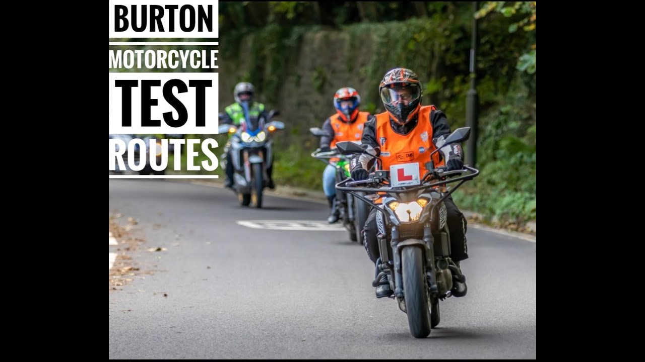 Motorcycle Module 2 Test Routes Burton on Trent