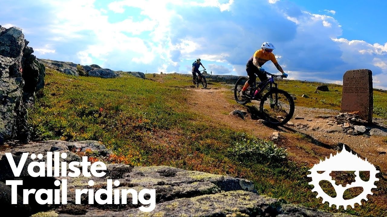 Amazing mountainbike ride down Välliste