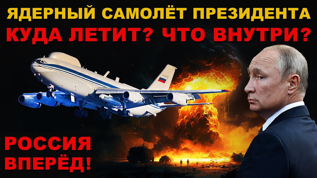 САМОЛЕТ ПРЕЗИДЕНТА. Ил-86ВКП ( Ил-80 ) КУДА ЛЕТИТ? ЧТО ВНУТРИ САМОЛЁТА СУДНОГО ДНЯ?