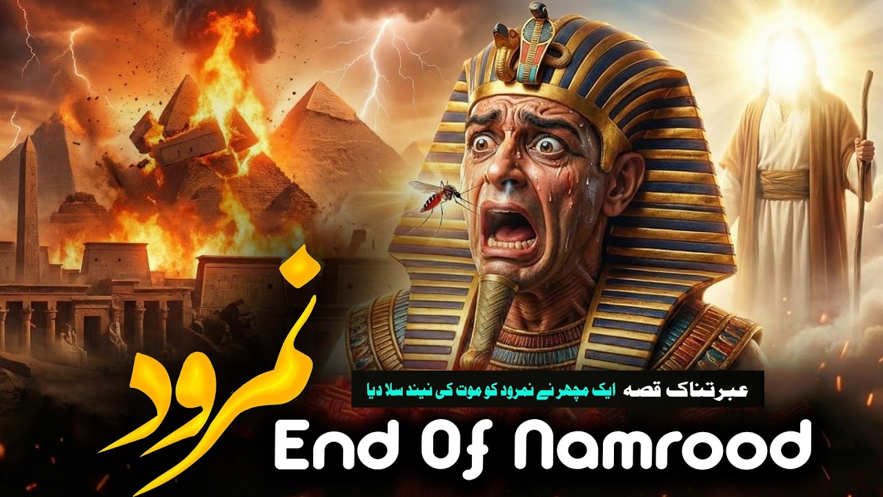 Namrood Ka Ibrat Nak Kissa - Story Of Namrood -   End Of Namrood  full Story  || M.Shafiq ~ Ramzan