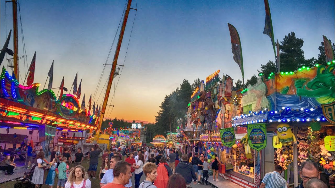 “A Fun Day Out at the Volksfest in Germany 🇩🇪 | Food, Rides & Vibes!”