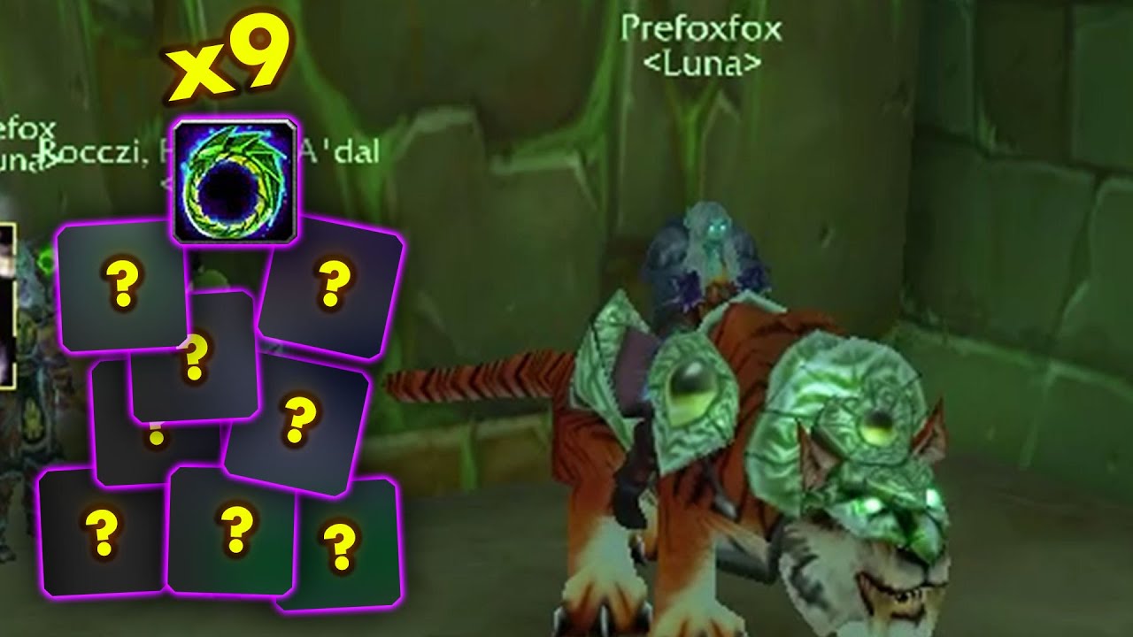 Luckiest DK Char EVER!? - Prefox Gets 9 Epics & ZG Tiger!!