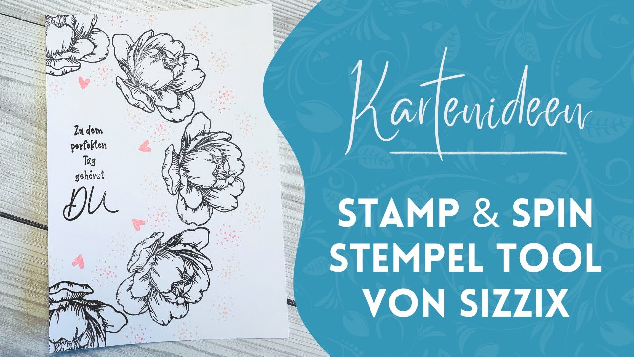 Sizzix Stamp and Spin Stempeltool