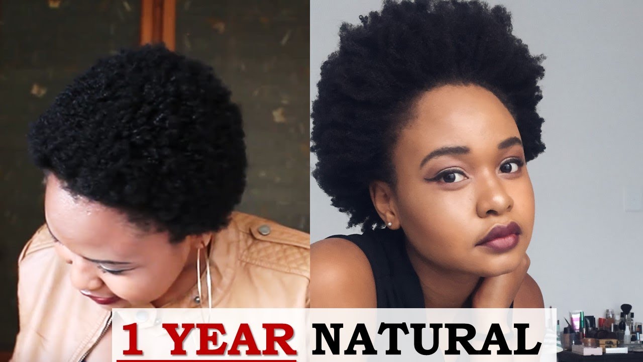 1 YEAR NATURAL HAIR JOURNEY  | 4c Natural Hair