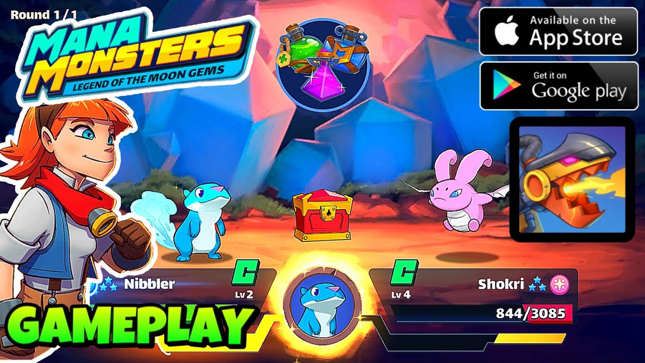 Epic Monster RPG Puzzle Adventure! Mana Monsters Gameplay | Ultra Graphics | Android/iOS