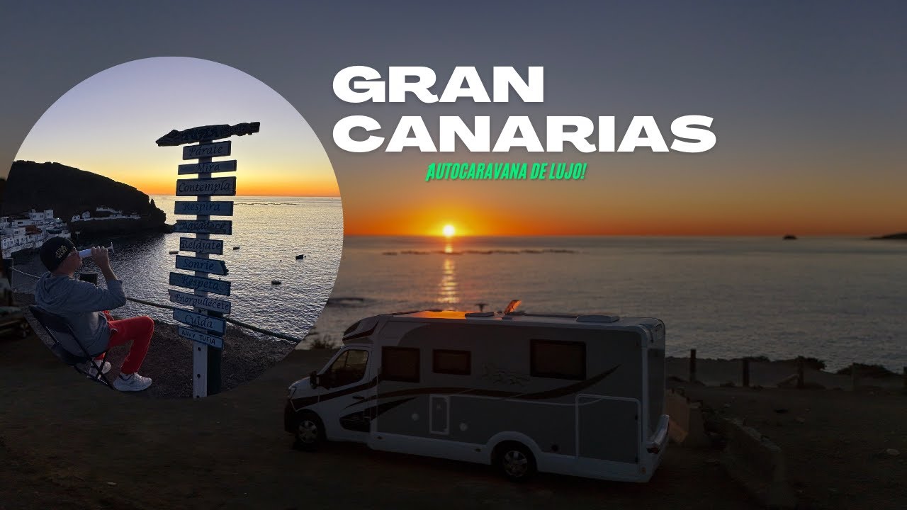 ¿Cómo es viajar de Tenerife a Gran Canaria en Autocaravana? ¡Conocemos lugares impresionantes!