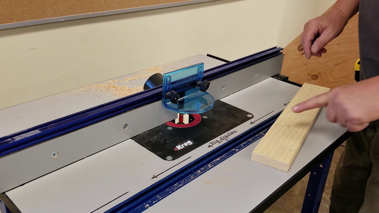 Router Table Safety