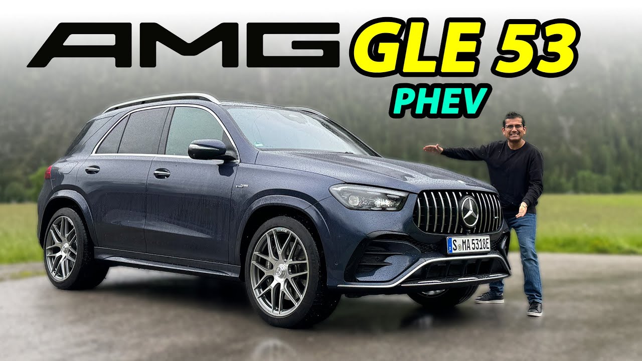 Mercedes GLE 53 AMG Hybrid driving REVIEW