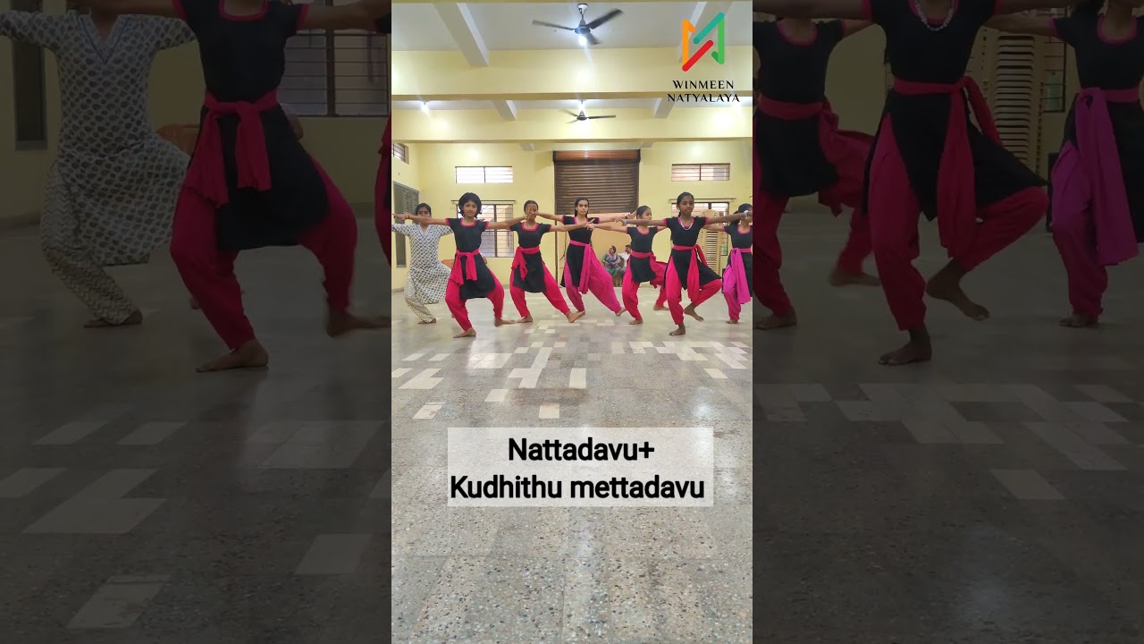 Nattadavu+Kudhithu mettadavu #dance #bharatanatyam #adavu #nattadavu #classicaldance #indiandance