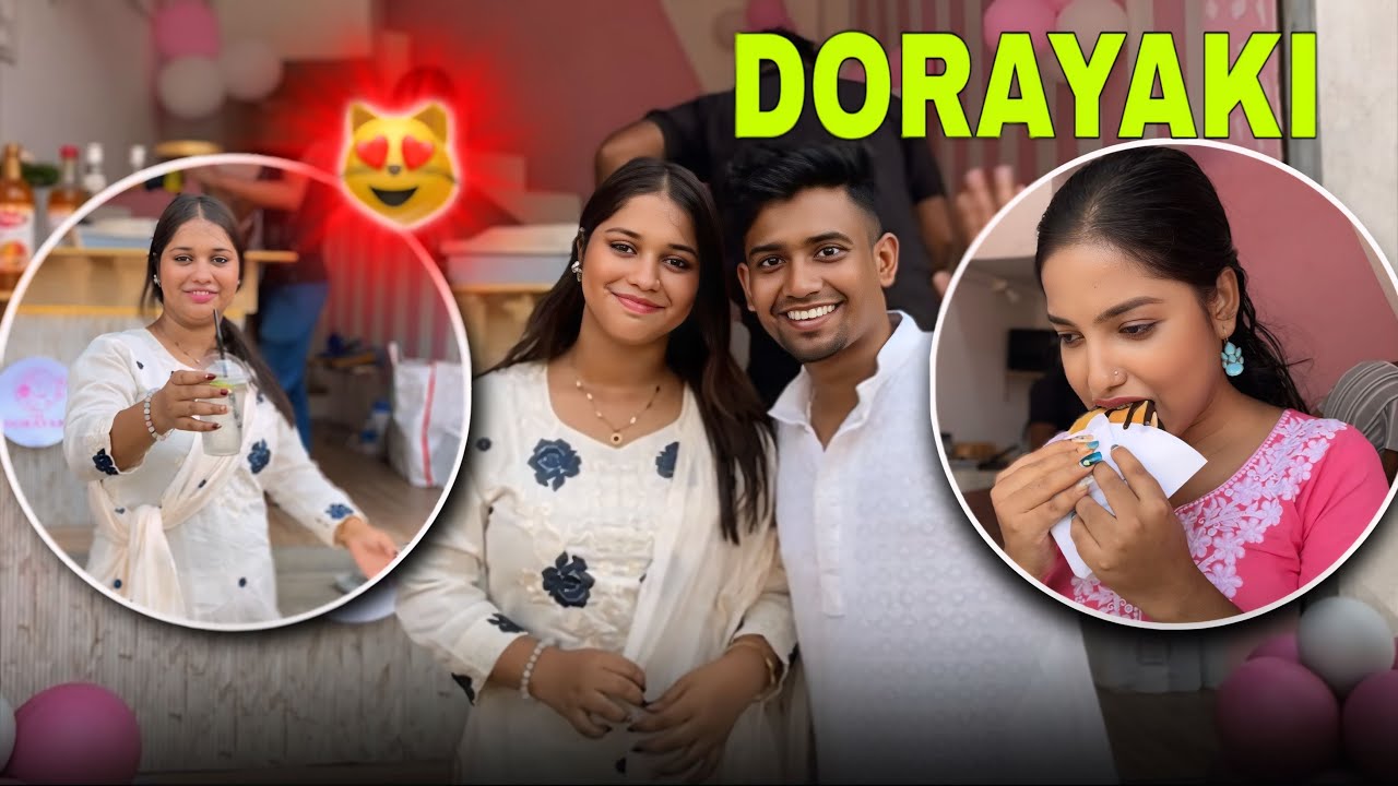 বড় ইউটিউবার Bittu Saha ক‍্যাফে The DORAYAKI তে গেলাম 😍❤️🧿