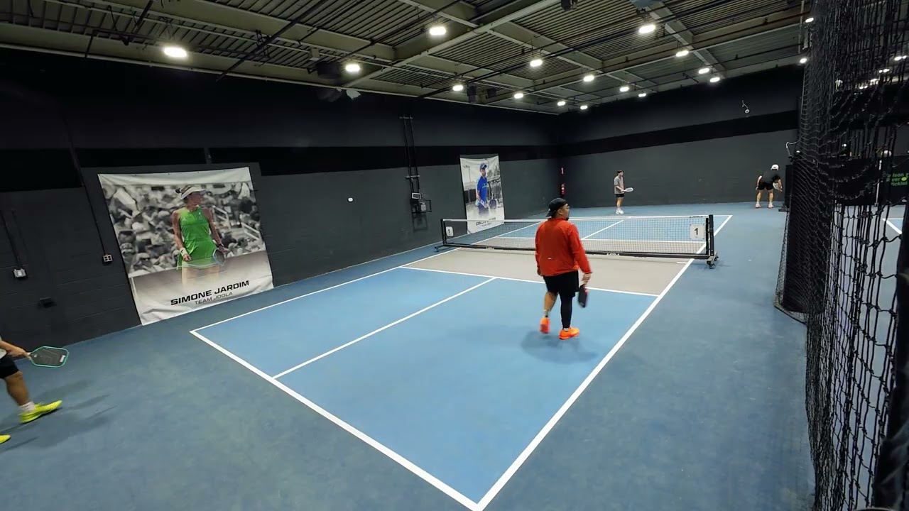 Hudson River Pickleball Open play 2 10 26 Game 1