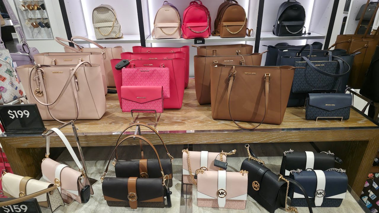 🛍MICHAEL KORS OUTLET~😍 ENJOY 20% OFF SELECTED ITEMS~ 👜BAGS~ WALLETS👛 & MORE~ LET'S BROWSE🥰