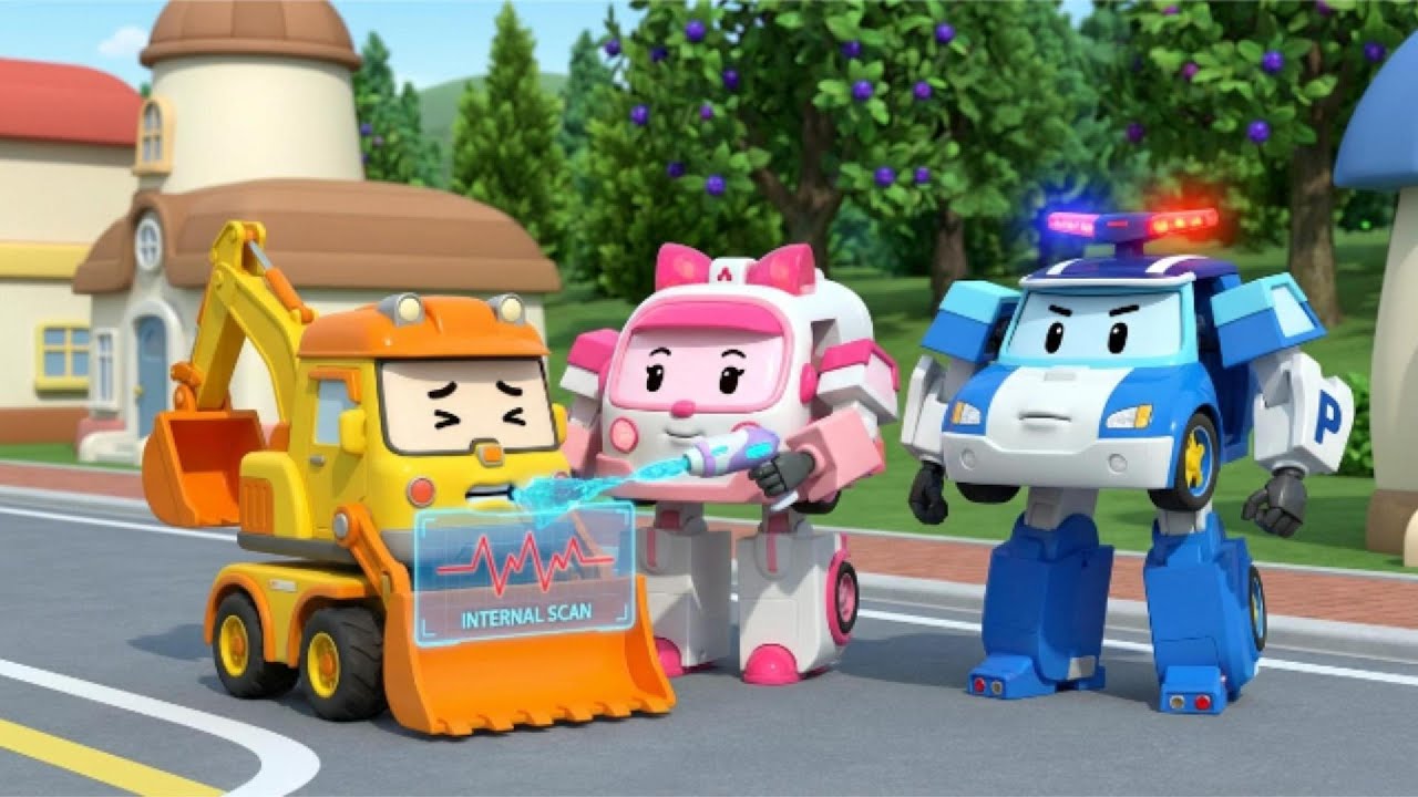 Dental Safety: Tygo and the Neon Sour Berry Acid Attack 🍇│Robocar POLI Educati