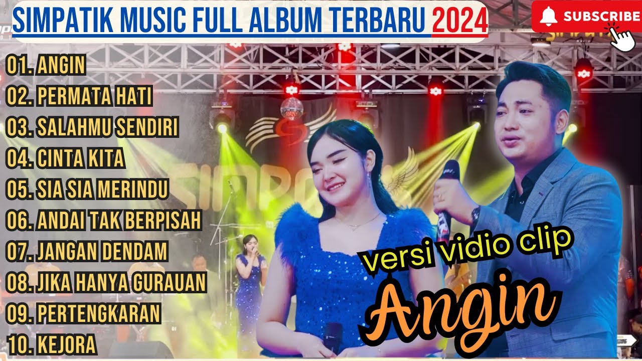 SIMPATIK MUSIC FULL ALBUM || Angin - Permata Hati - Salahmu Sendiri || LAILA AYU KDI FULL ALBUM 2024