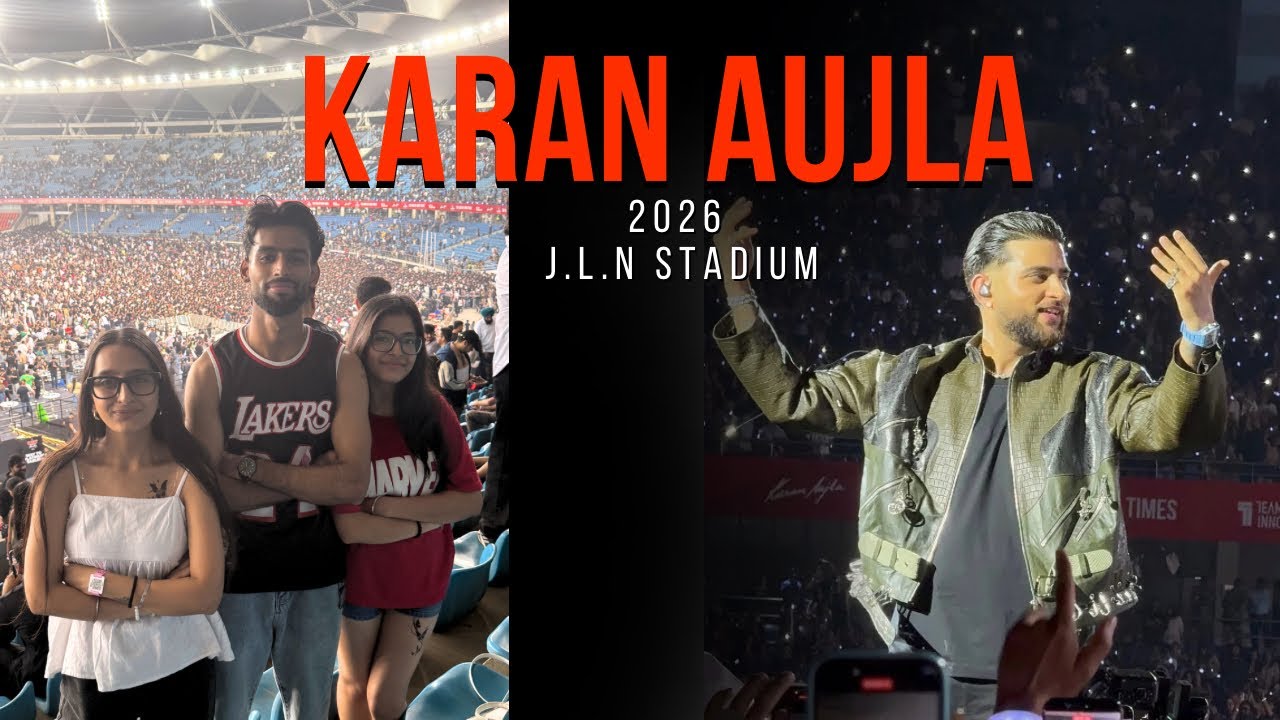 Karan Aujla Delhi Concert 2026 🔥 CRAZIEST CROUD EVER | Full Concert Highlights | 