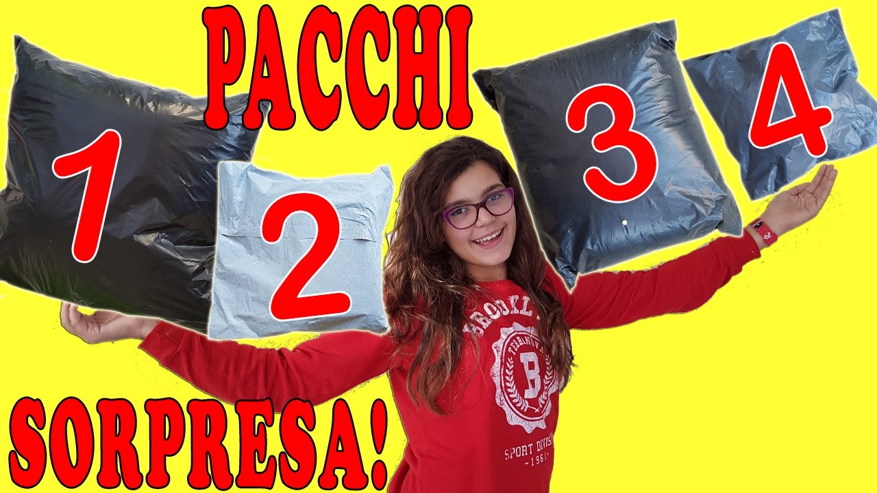 QUATTRO PACCHI a SORPRESA (by Giulia Guerra)
