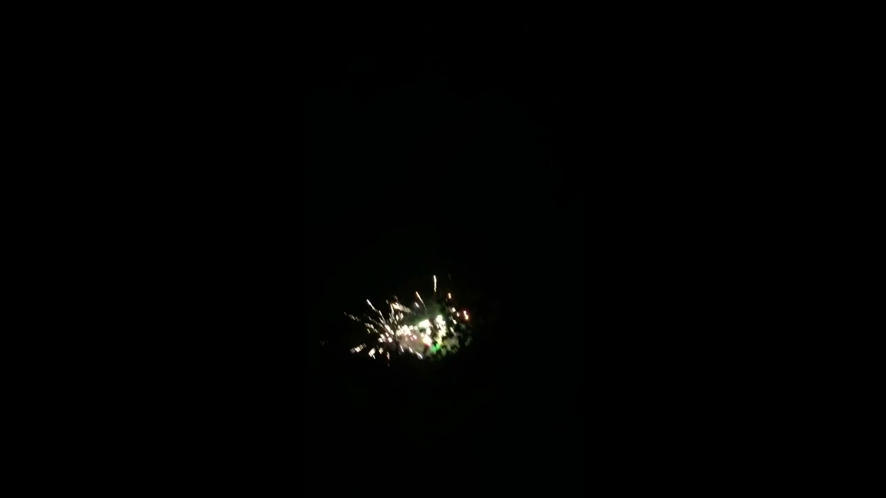 Orbost 2019 fireworks