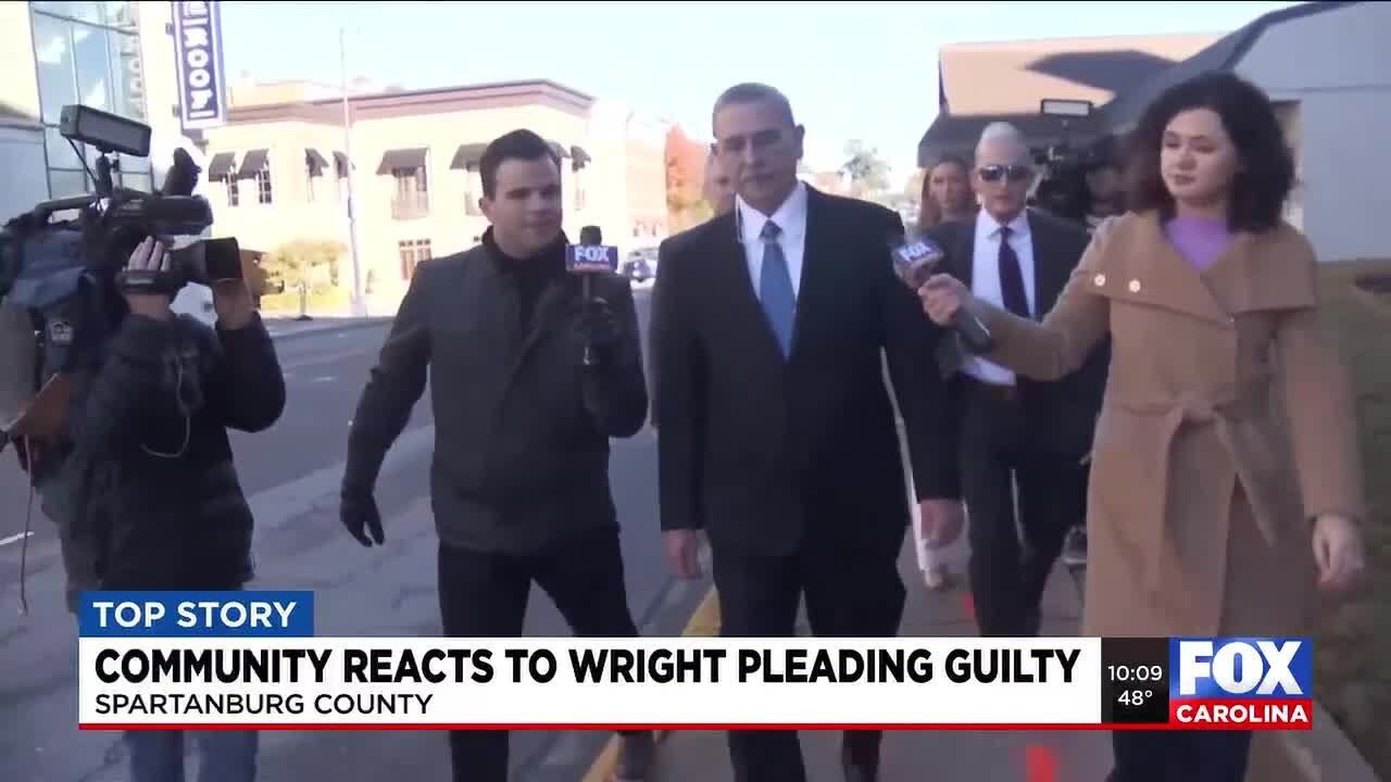 Spartanburg Co community reacts to Chuck Wright pleading guilty