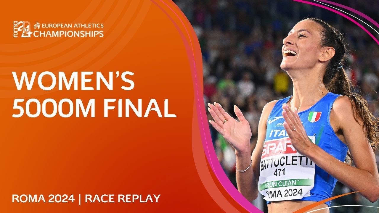 SUPER Nadia! 🇮🇹 Women's 5000m final replay | Roma 2024