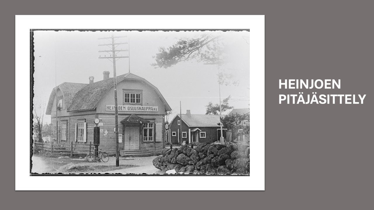 Heinjoen pit&auml;j&auml;esittely (17.11.2021)