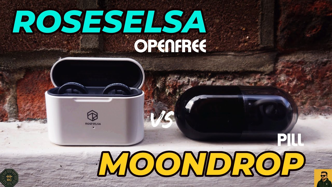 Best budget audiophile earclip? Moondrop Pill vs Roseselsa OpenFree #openearbuds #tws