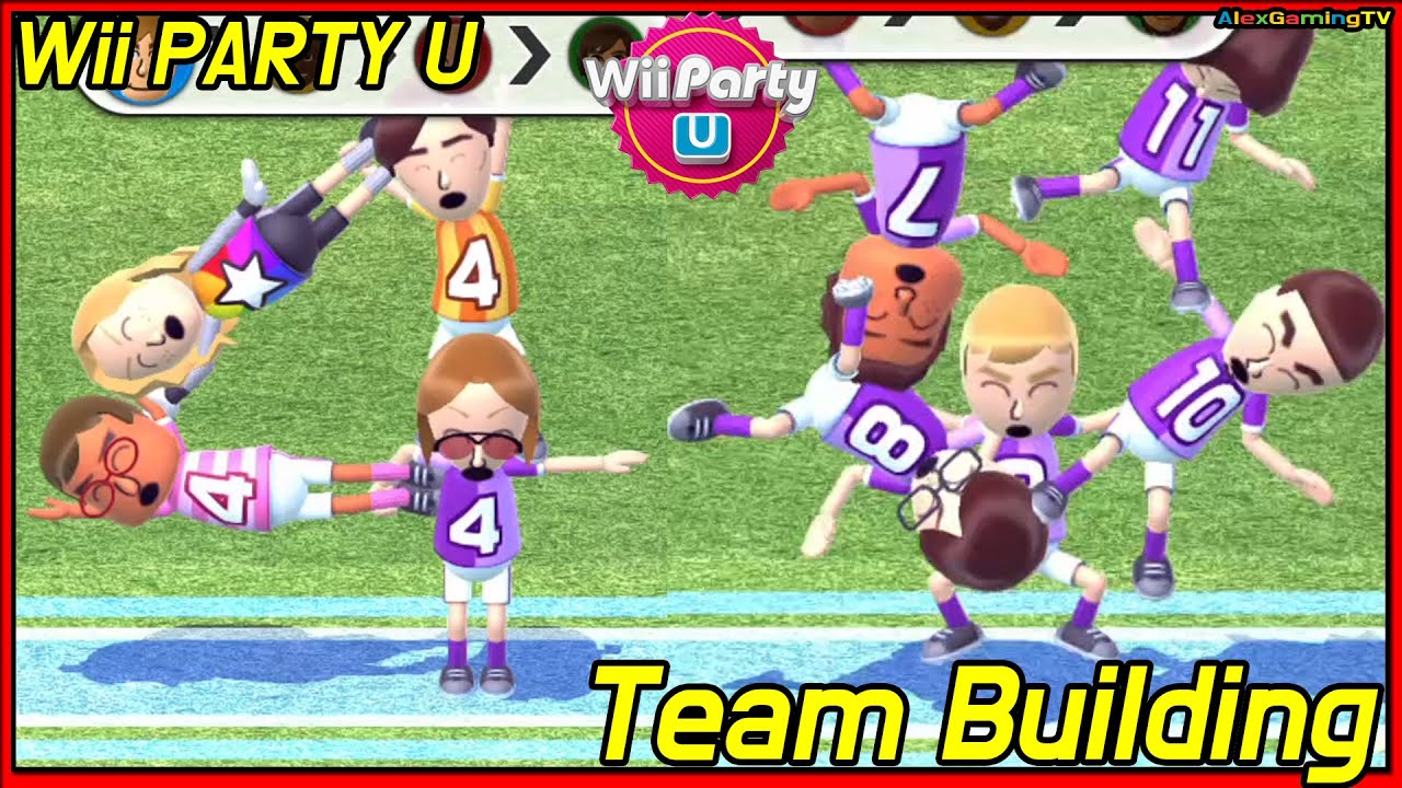 Wii Party U - Team Building 🎵 Player Nexpio ( Eng Sub ) | AlexGamingTV