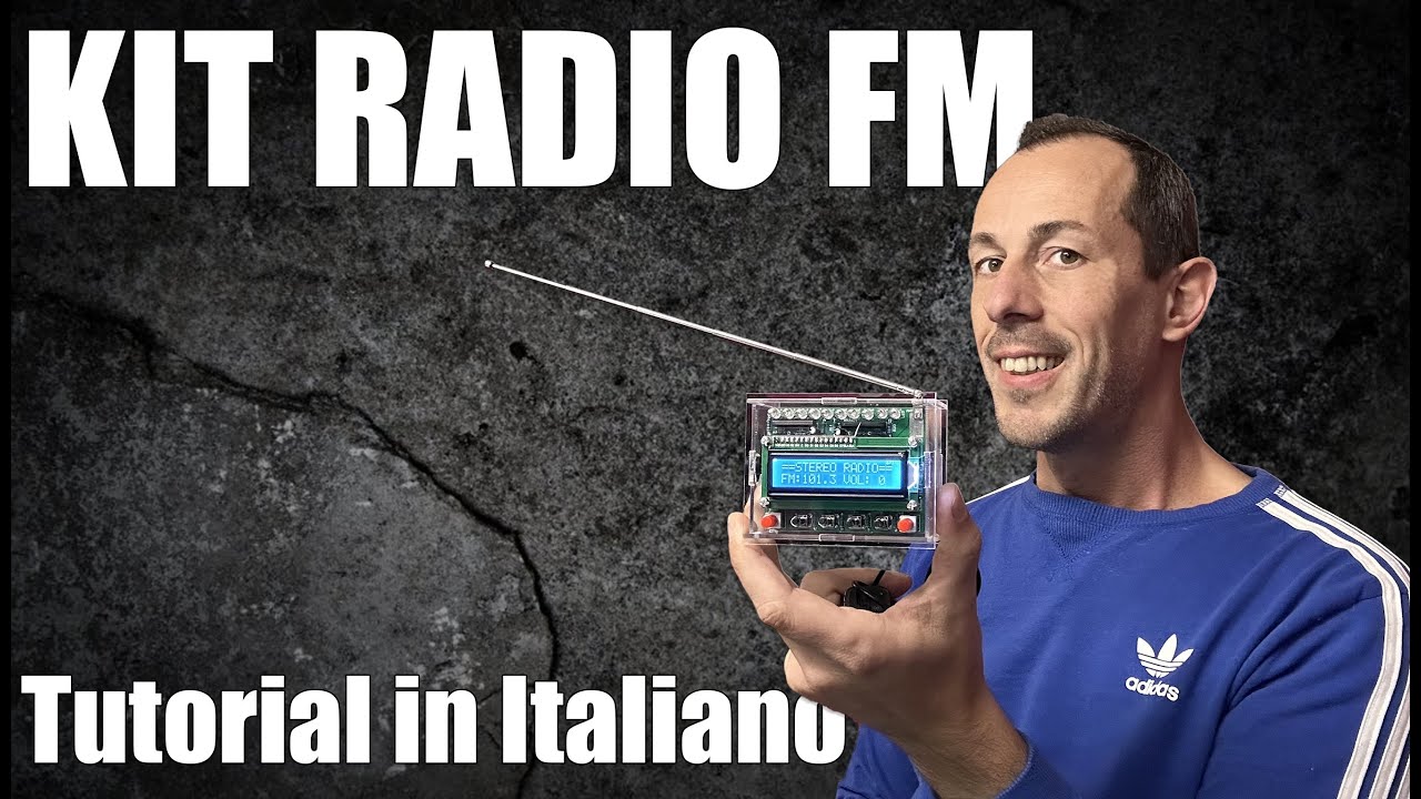 In Kit 15 - LA RADIO FM 87-108MHZ FM Digital FM Radio con Display LCD