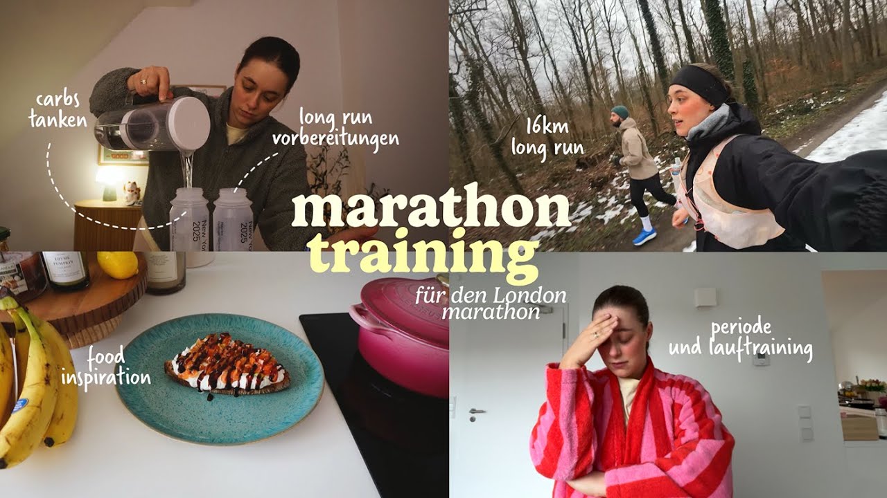 Marathon Training | Long run, Laufoutfits, Food Inspiration + Carbs vor langen Läufen