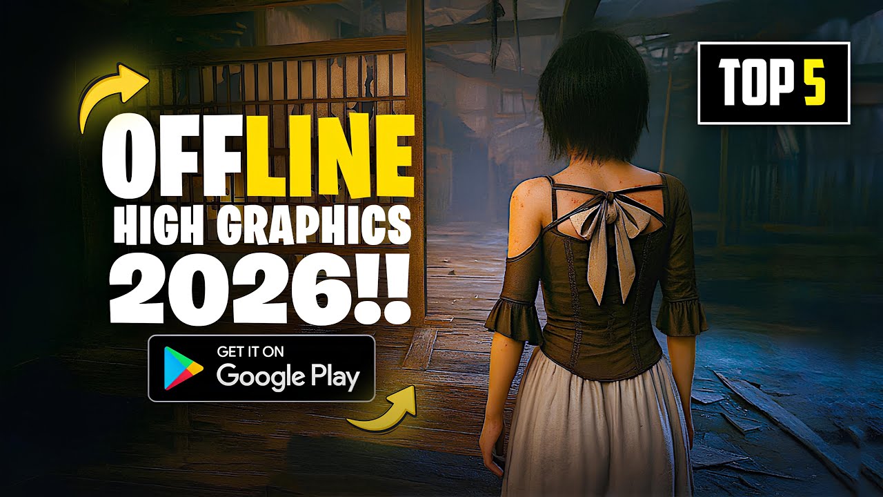 Top 5 New High Graphics Offline Games for Android | Best Offline Games for Android 2026