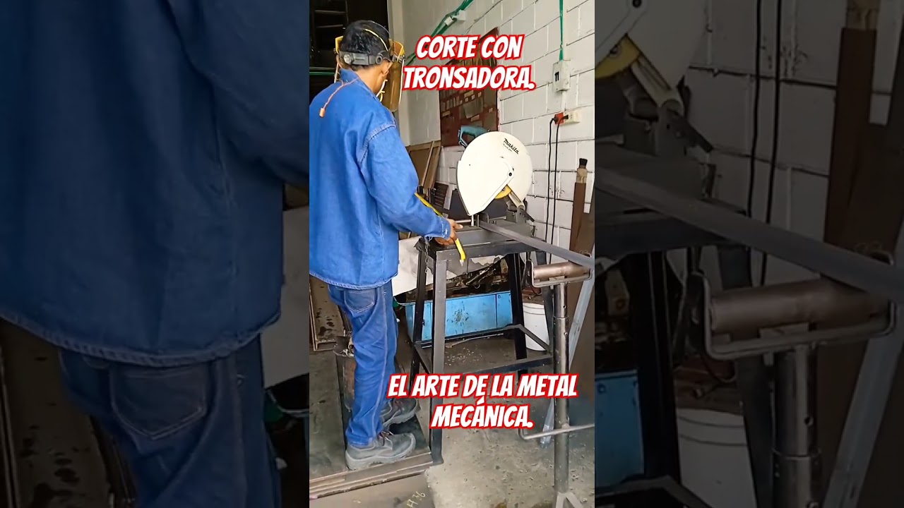 El arte de la metal mec&aacute;nica. #metalmecanica #tronsadora