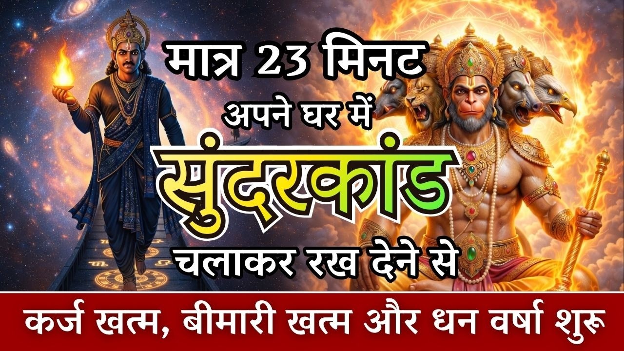 सुन्दरकाण्ड का पाठ: सिर्फ 23 मिनट में कर्ज मुक्ति और धन वर्षा | Sunderkand Path for Wealth 2026