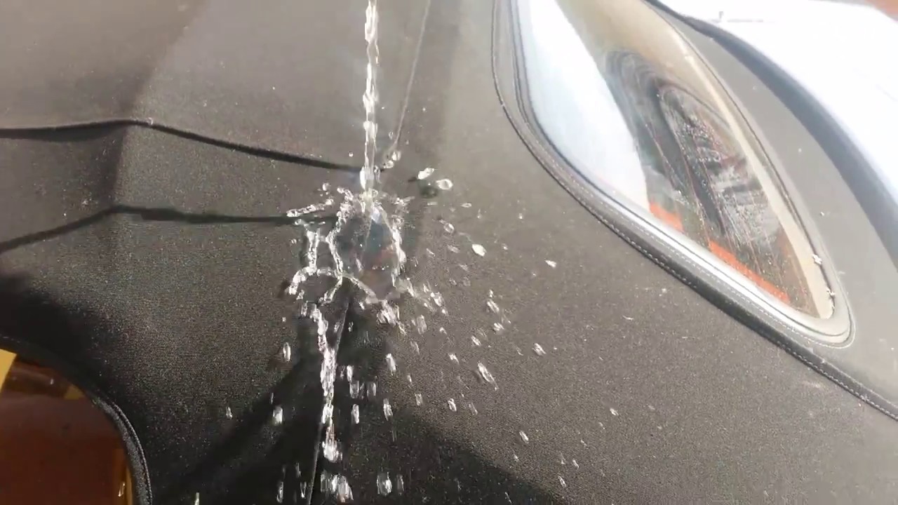 Test impermeabilizzante capote Meguiar's