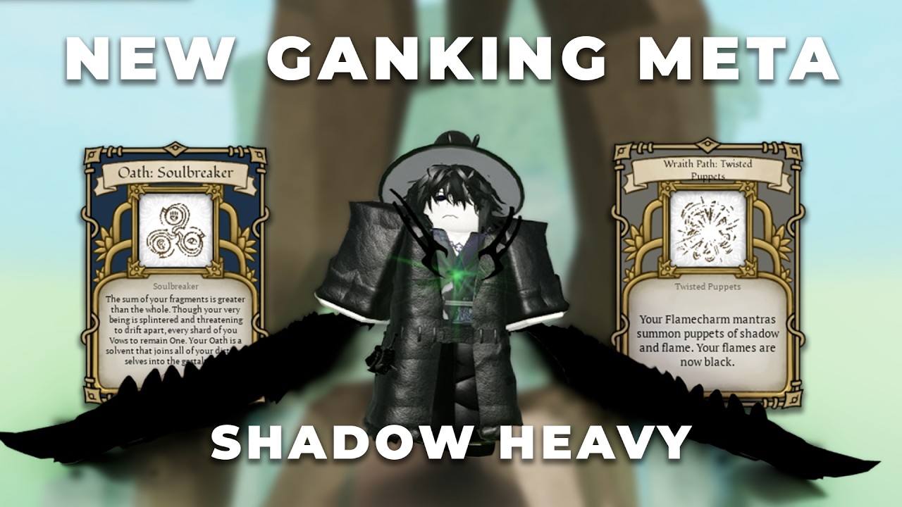 GANKING on the *NEW BEST* Black Flames Heavy Build | Deepwoken