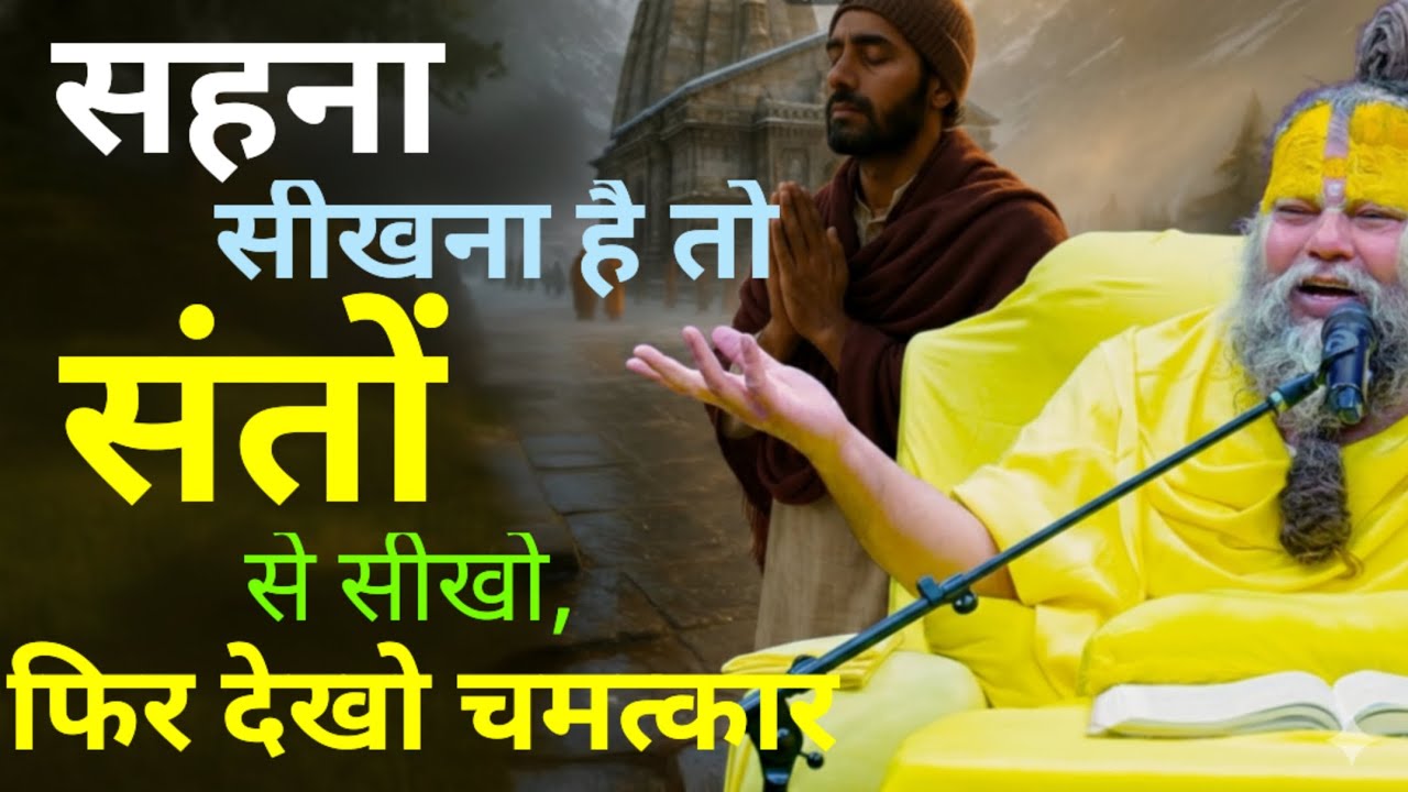 सहना सीखो संतो से @SadhanPath @BhajanMarg @Hit_Das #viraltoday #cute #satsang #pravachan #premanand