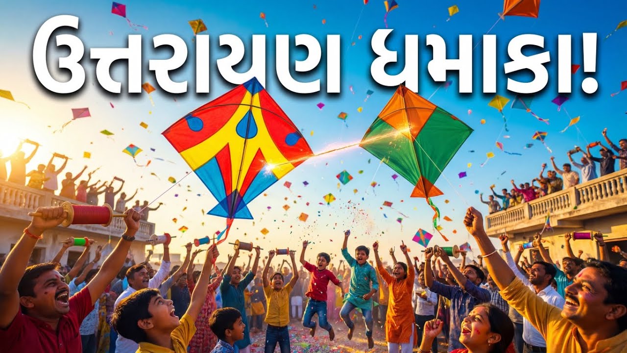 ઉડી જાય મારી પતંગ 🪁 | Makar Sankranti Special Gujarati Song | Uttarayan Festival Anthem 2026