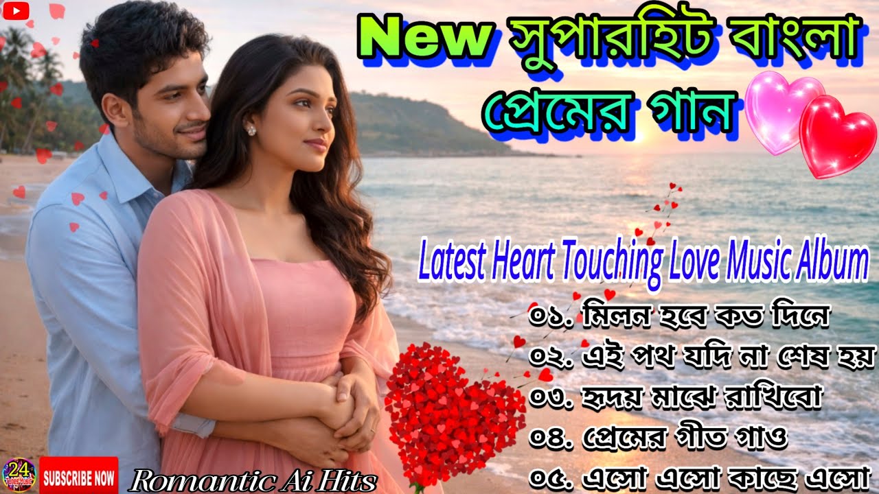 নতুন বাংলা প্রেমের গান ❤️ 2026 | New Bengali Romantic Music Album | Latest Bangla Love Songs🔥Ai Hits