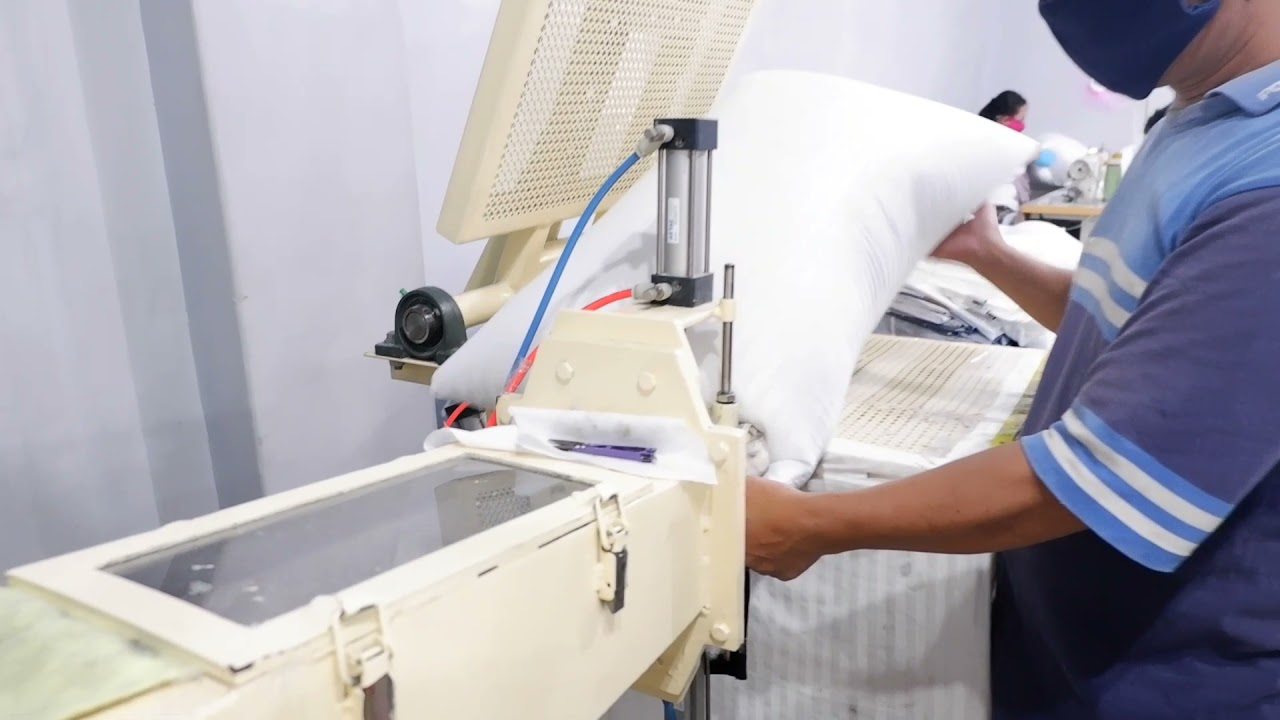 Pillow Making Facility in the Philippines - Linen Lily