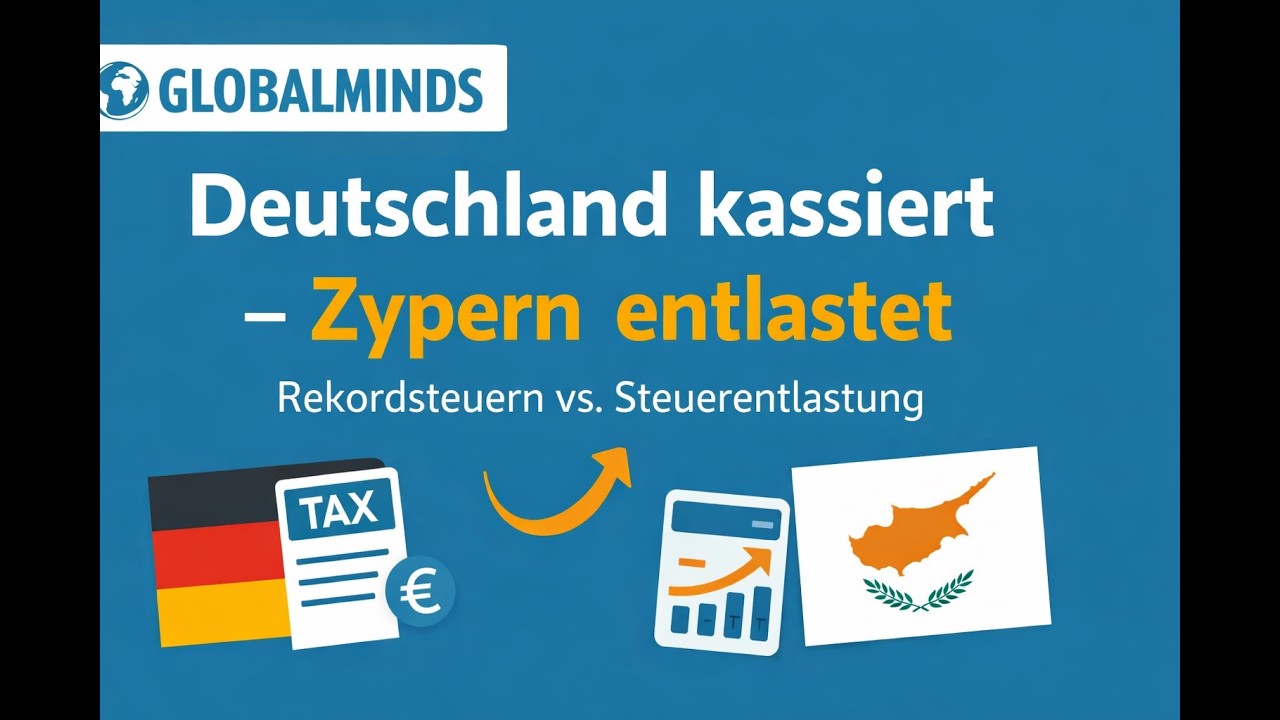Deutschland nimmt Rekordsteuern – Zypern senkt sie