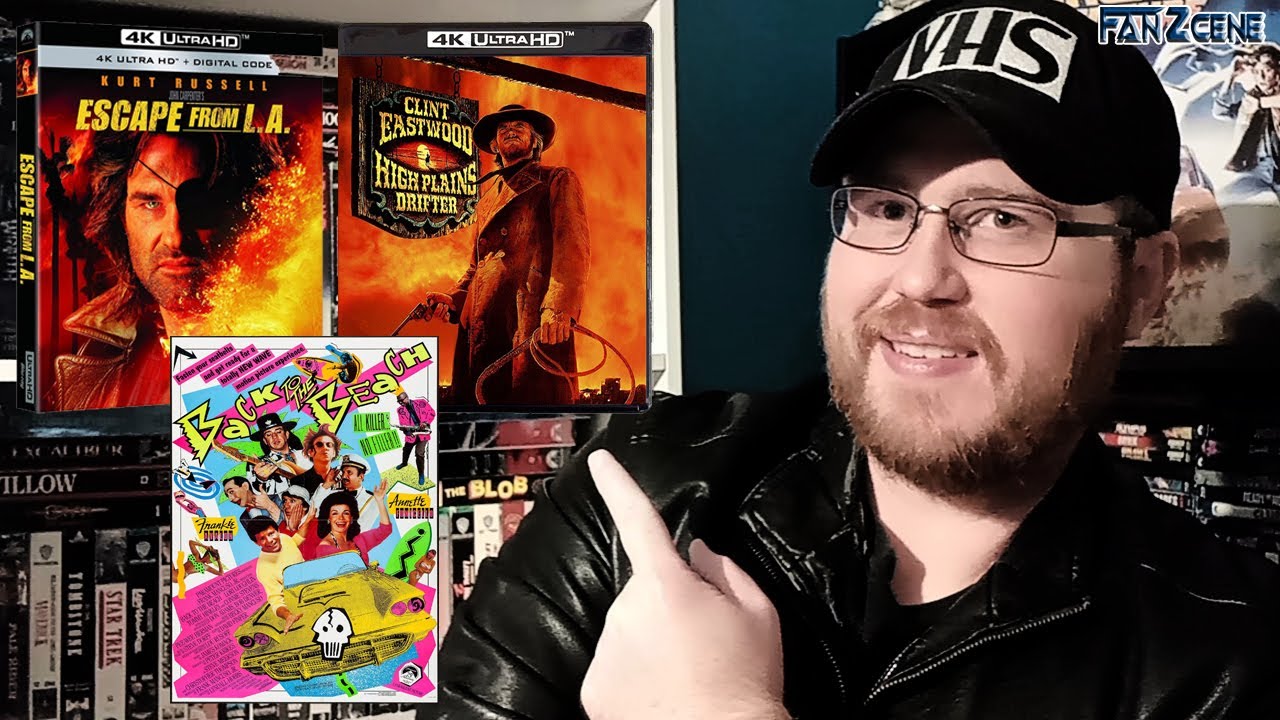 Coming Soon To Blu-Ray Or 4K | Escape From LA, High Plains Drifter, Back To The Beach