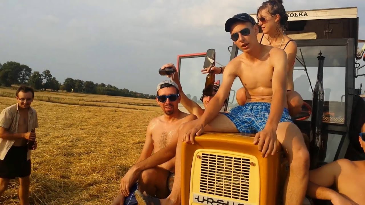 Mobilny basen na przyczepie - Traktor Party 2