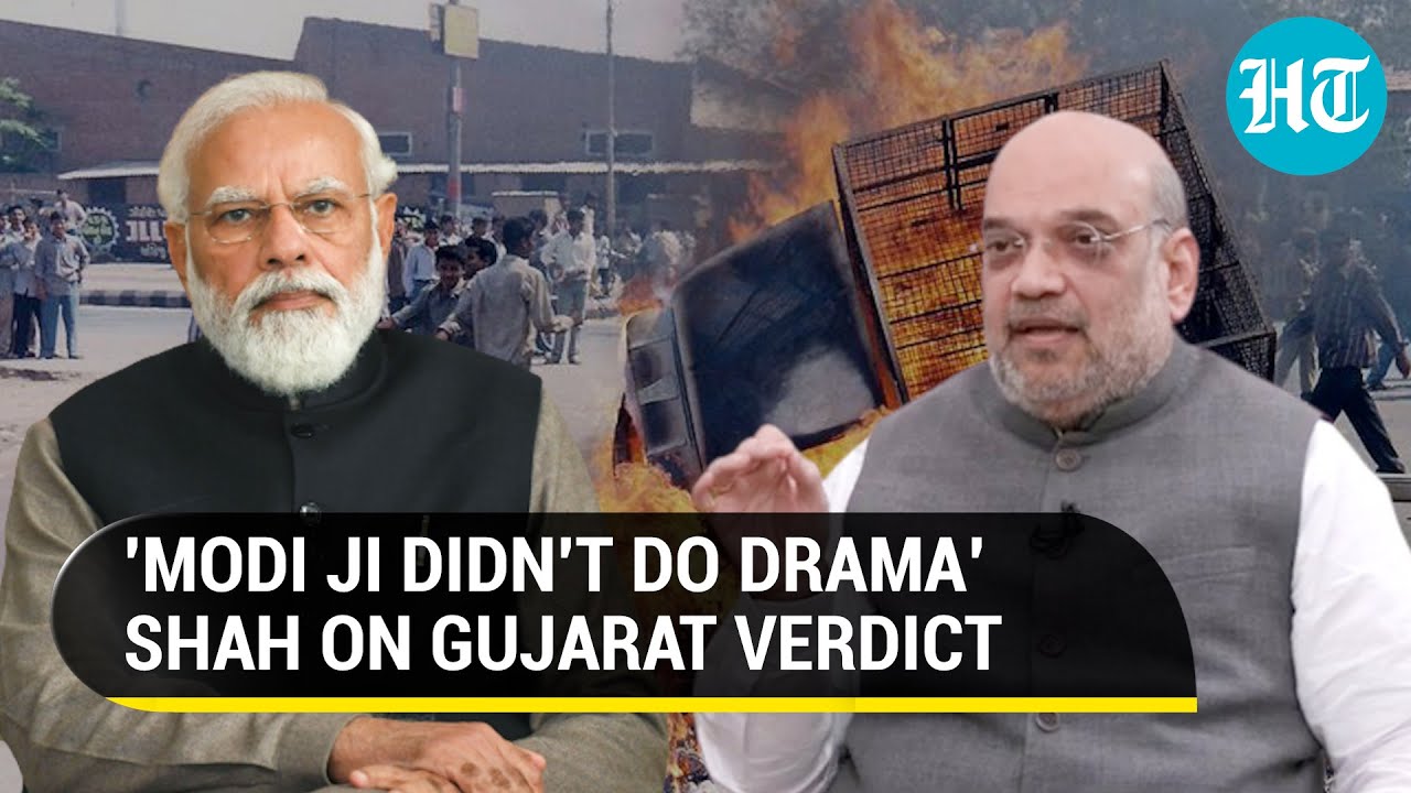 'I saw PM Modi suffering': Amit Shah lashes 'ecoystem' after SC clean chit in Gujarat riots