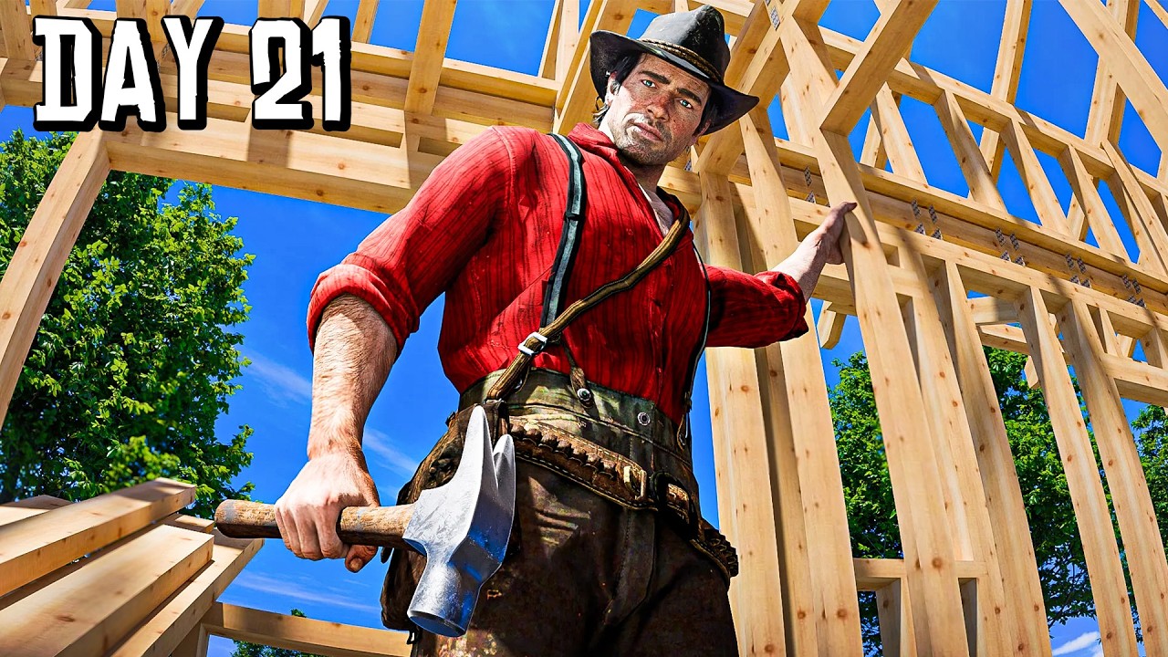 I spent 100 days as a NORMAL person in RDR 2